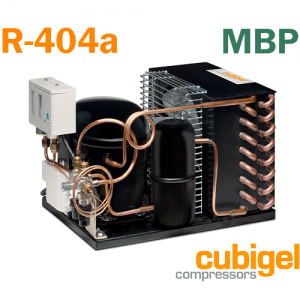 Среднетемпературные агрегаты Cubigel R 404a