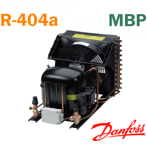 Середньотемпературні агрегати Danfoss R 404a