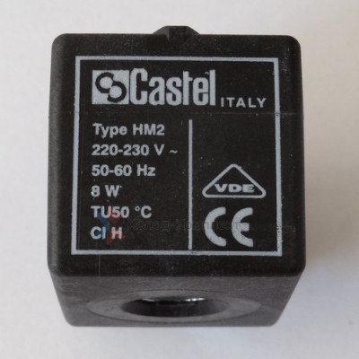 Катушка для соленоидного вентиля HM2 / 9100/RA2, 24 A.C., Castel
